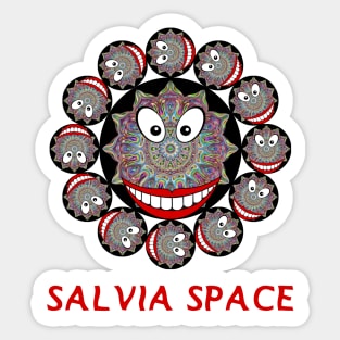 Salvia Divinorum Salvia Space Hallucinogenic Plant T Shirt Sticker